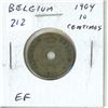 Belgium. 1904 10 Centimes. EF-40.