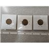 Image 2 : Lot of 3 USA Indian Head Cents