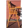 Image 2 : Vintage wooden highchair/removable tray