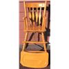 Image 3 : Vintage wooden highchair/removable tray