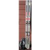 Image 5 : Down Hill ski set Rossingnal E650 Downhill skis made in France 2 Scott Olympic ski poles size 8 Nord