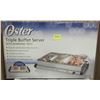 Image 1 : New Boxed OSTER triple buffet server/warming tray - inst.