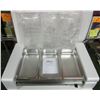 Image 2 : New Boxed OSTER triple buffet server/warming tray - inst.