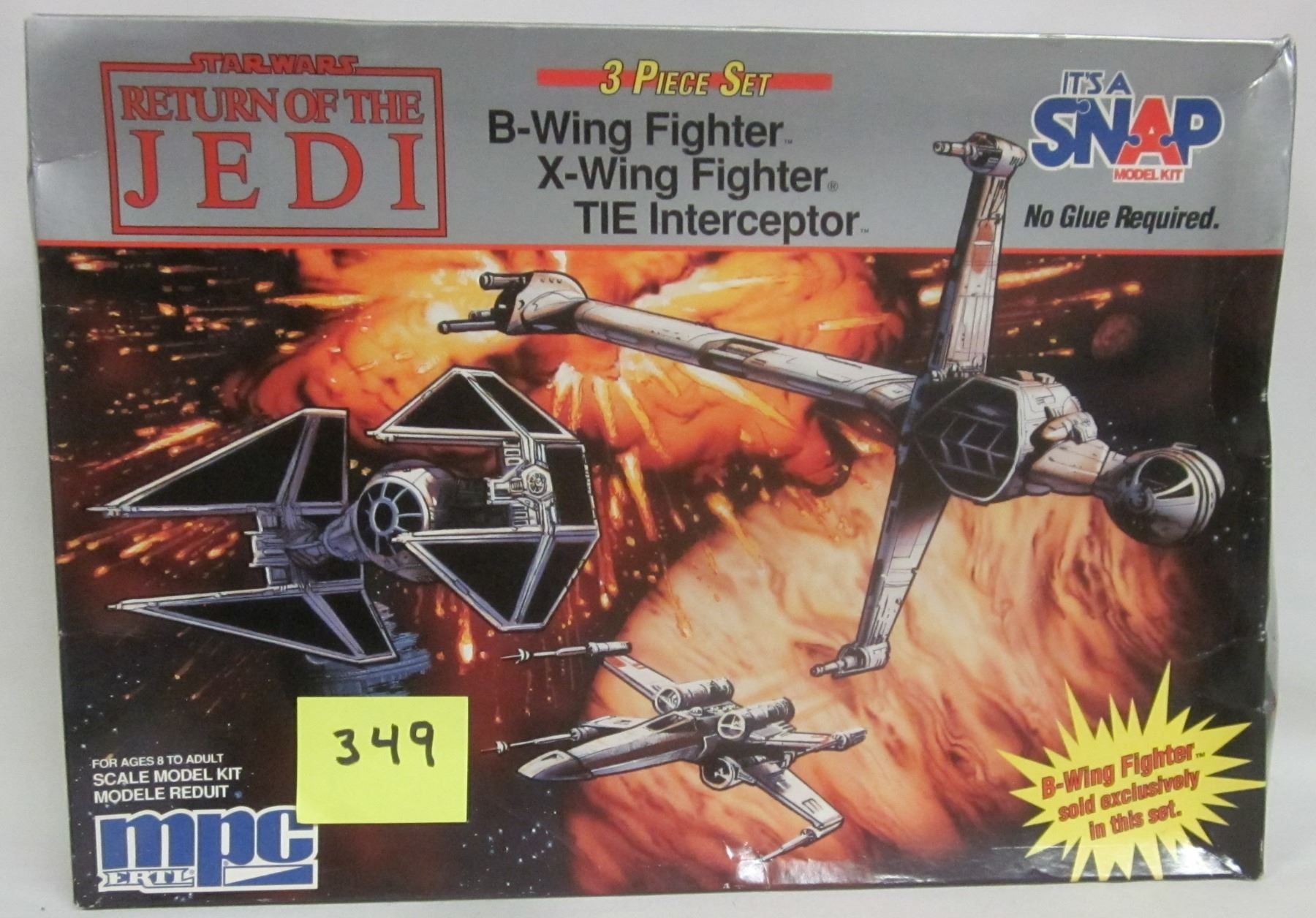 RARE MODÈLE KIT MPC Star Wars X-Wing Fighter 1983 COMPLET Return Jedi RARE MODÈLE KIT MPC Star Wars X-Wing Fighter 1983 COMPLET Return Jedi