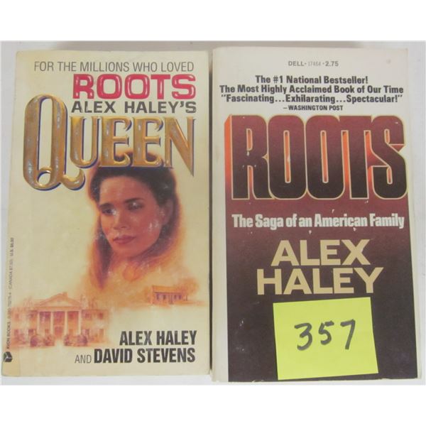 2 Alex Hayley paperbacks ROOTS - Queen