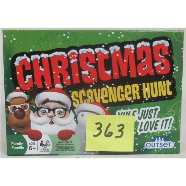 Christmas "Scavenger Hunt" game