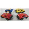 Image 3 : Lot 3 Vintage Tonka 3 1/2 action figures & 4 Racers clutch poppers Made in Japan