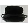 Image 2 : Blk. Leather 8"x6"x3" La Strada Shoulder purse adjustable strap