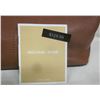 Image 2 : 11"x10"x5" brown leather MICHAEL KORS hand bag purse retails 129.99