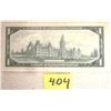 Image 2 : 1967 Canadian $1 bill banknote centennial 1867-1967 Beattie-Rasninski h/p 8562253