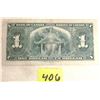 Image 2 : 1937 Bank Canada $1 bill/banknote King George V/ Coyne-Towers UN0944591