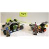 Image 3 : 2 vintage 1997 space UFO sets #6829 Radon Rover - 52 pce se and #6836 V-Wing fighter - 39 pce set