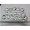 Image 1 : 15 vintage glass candle tealight holders