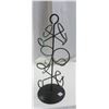 Image 2 : 22" vintage french metal wine rack