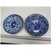Image 1 : vintage mid 20th century japense bowl and andrea by sadek cobale blue plate