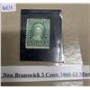 Image 1 : New brunswick  5 cents 1860-63 mint