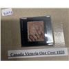 Image 1 : Canada victoria one cent 1859