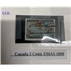 Image 1 : Canada 2 cents XMAS 1898