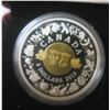 Image 1 : 2013 $5 Birth of the Royal Infant. 99.99% pure Silver with Gold plating on Royal Cyphers: W for Will