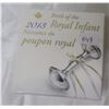 Image 2 : 2013 $5 Birth of the Royal Infant. 99.99% pure Silver with Gold plating on Royal Cyphers: W for Will