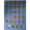 Image 4 : 57 U.S. Lincoln Head Cents 1910 – 1940S. Housed in a blue Whitman folder.