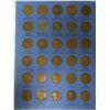 Image 2 : 55 U.S. Lincoln Head Cents 1941 – 1960D. Housed in a blue Whitman folder.