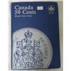 Image 1 : 48 Canadian 50 Cents. 1968 – 2002. Housed in a Uni-Safe folder.