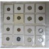 Image 2 : Complete Set of Canadian George VI World War II 1939 - 1945 Small Cents & Nickel 5 Cents including b