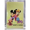 Image 1 : 22x34 Minnie & Mickey rare vintage