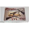 Image 1 : 11 3/4 x 8 inch tin sign "Remington"