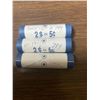 Image 1 : 3 rolls 1945-2005 (V) 5¢ Can BU