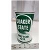 Image 2 : Unopened tin old motor oil Quaker State HD 10W ( Small Dent)