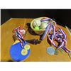 Image 1 : sports medals slow pitch balls baseball