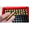 Image 4 : Ammo box of empty bullet cases - 30pcs of .308 casings & 17pcs of 7mm 08 brass casings
