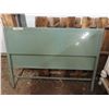 Image 1 : green vintage steel bed frame 4 pc