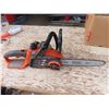 Image 3 : Black & Decker 10" electric chainsaw with battery - no charger