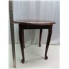 Image 3 : dark wooden end table