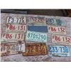 Image 1 : lot of vintage license plates