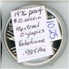 Image 1 : 1976 "Montreal Olympics: Velodrome" Canadian 10 dollar, fine silver proof coin
