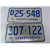 Image 2 : 1976 sask licence plate