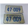 Image 2 : 1972 pair of SK licence plates