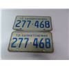 Image 1 : pair of matching 72 SK plates