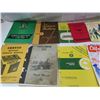 Image 3 : lot of tractor manuals and bottle magazines