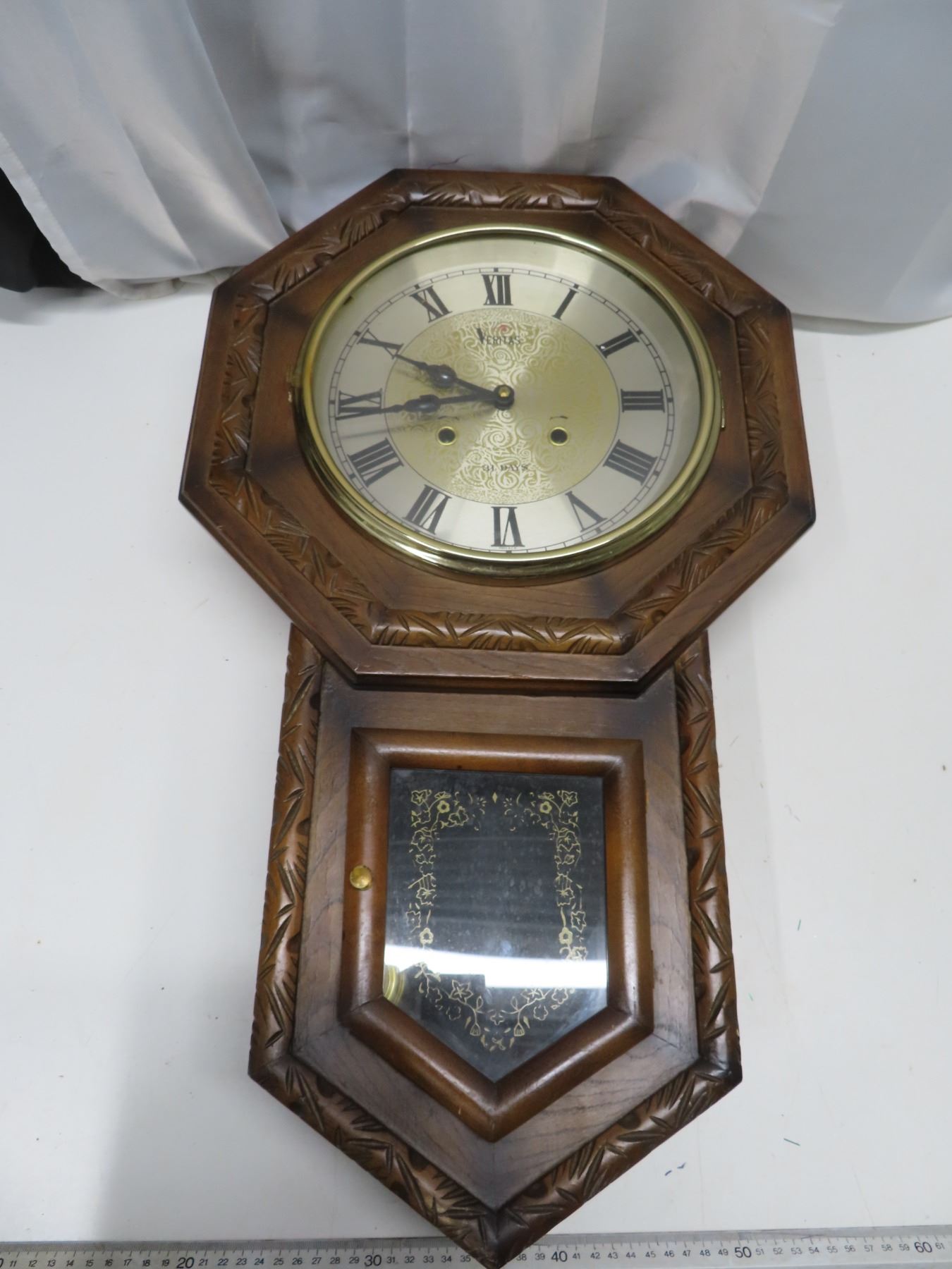 wall mount veritis clock - Schmalz Auctions