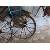 Image 3 : wide steel wagon wheels 32" pair of two