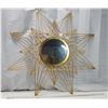 Image 1 : Starburst style mirror décor 39.5"W metal frame