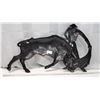Image 5 : Large plastic Matador & Bull décor wall art 3 ft longx 21"H
