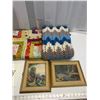 Image 4 : Patchworkblanket, crochet blanket, 2 pictures and "Our happy place" sign