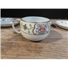 Image 2 : Meito china, hand painted japan, 1 cup and 3 saucers