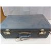 Image 3 : vintage suitcase with misc collectibles